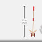 Award Winning Hape Butterfly Wooden Push And Pull Walking Toy, L: 6.3, W: 5.8, H: 22.2 Inch, Red