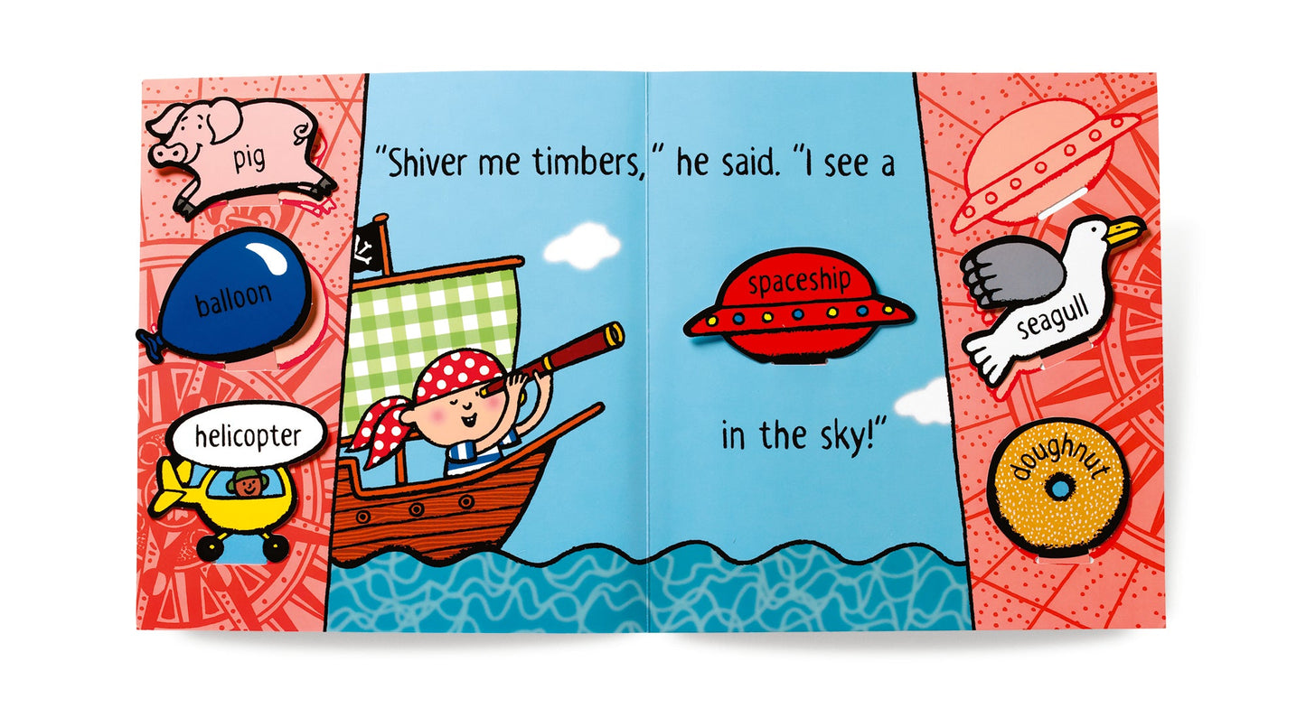 AHOY, PIRATE PETE Change-a-Story Book