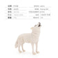 Children's Science and Education Toy Wild Animal Wolf Model Roaring Standing Wolf Little Wolf Cub Wild Wolf Group Static Desktop Craft