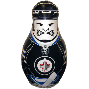 Fremont Die Nhl Winnipeg Jets Bop Bag Inflatable Checking Buddy Punching Bag, Standard: 40' Tall, Team Colors
