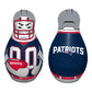 Fremont Die Nfl New England Patriots Bop Bag Inflatable Tackle Buddy Punching Bag, Standard: 40' Tall, Team Colors