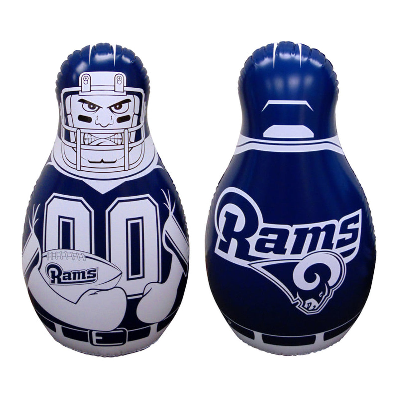 Fremont Die Tackle Buddy Punching Bag - Los Angeles Rams, Team Colors, Model 95750, Durable Material
