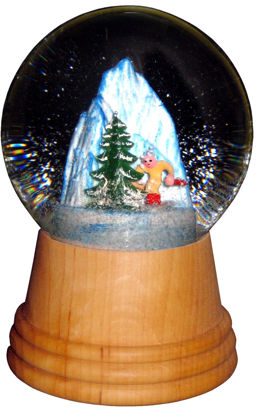 SNOGLBE SKIER WOOD EACH