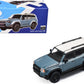 Toyota Land Cruiser 250 Blue with White Top 1/64 Diecast Model Car by Trends Hobby