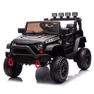 ToyRides Elite 24V Kids Ride On Car W/Parents Remote Control, Black