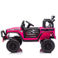 ToyRides Elite 24V Kids Ride On Car W/Parents Remote Control, Rose Pink