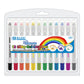 BAZIC 12 Color Silky Gel Crayons / Box Qty  12