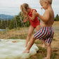 Green Gingham Splash Pad