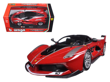 Ferrari Racing Fxx-K #10 Red 1/24 Diecast Model Car By Bburago