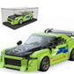 Fast & Furious Green Eclipse Building Set – 338 PCS Sports Car Model