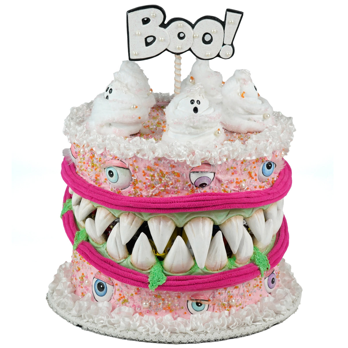 Hangry Cake Candy Container | Halloween Decor | Katherine's Collection