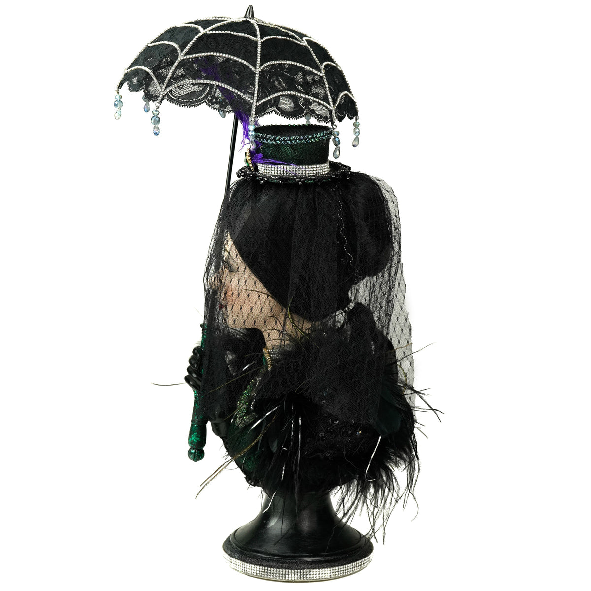 Lady Emeralda Evermourn Bust | Halloween Decor | Katherine's Collection