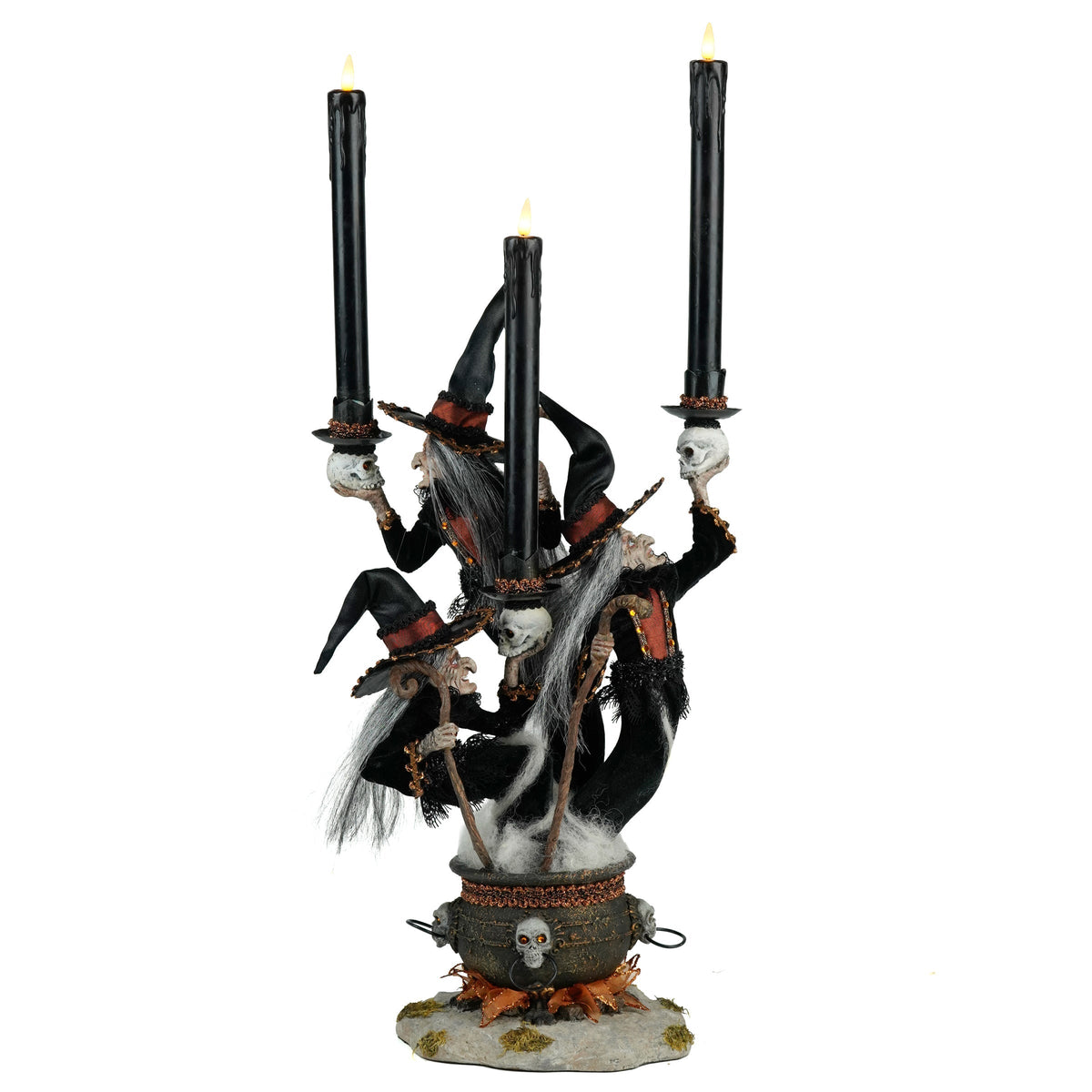 Witchy Witches Candelabra | Halloween Decor | Katherine's Collection