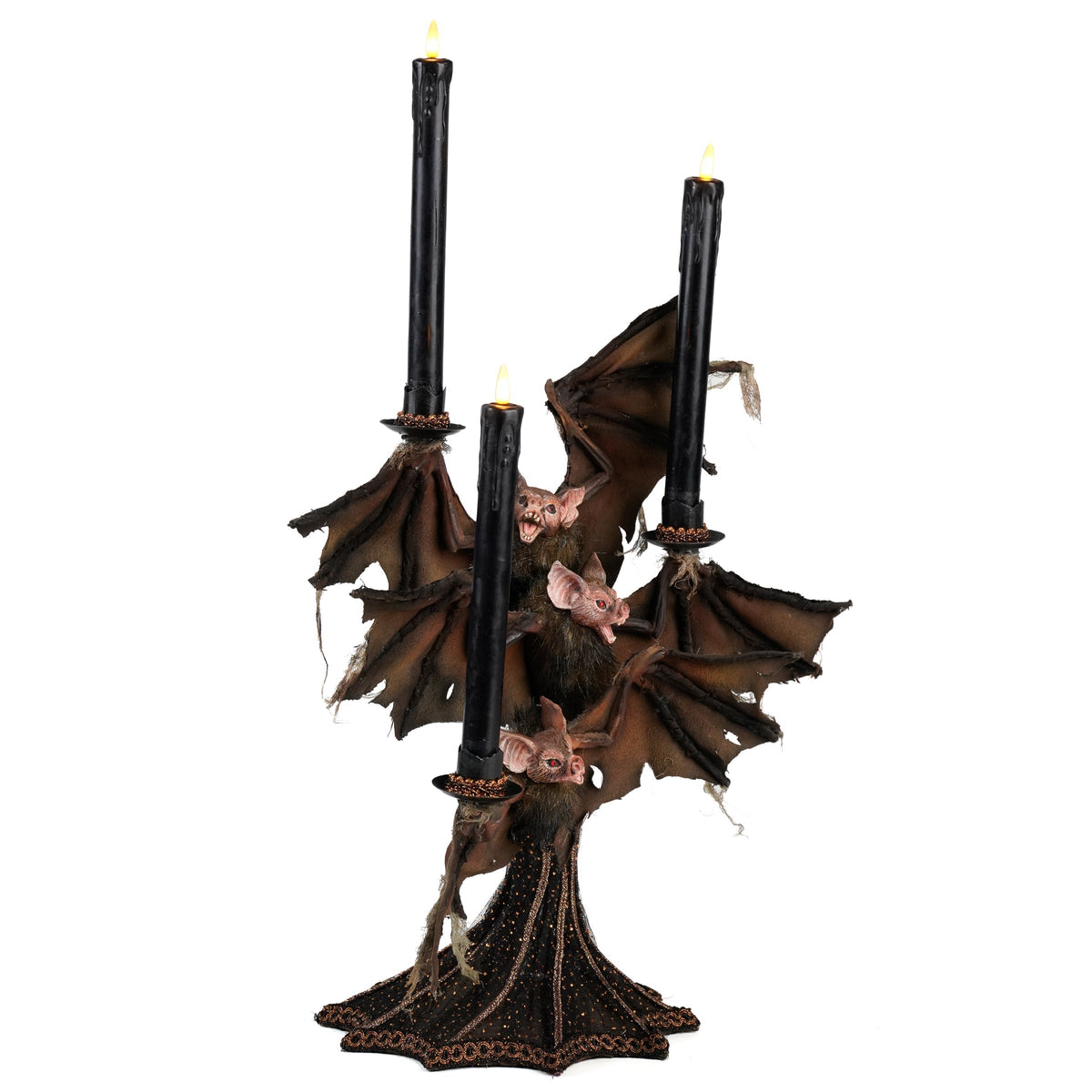 Batty Candelabra | Halloween Decor | Katherine's Collection