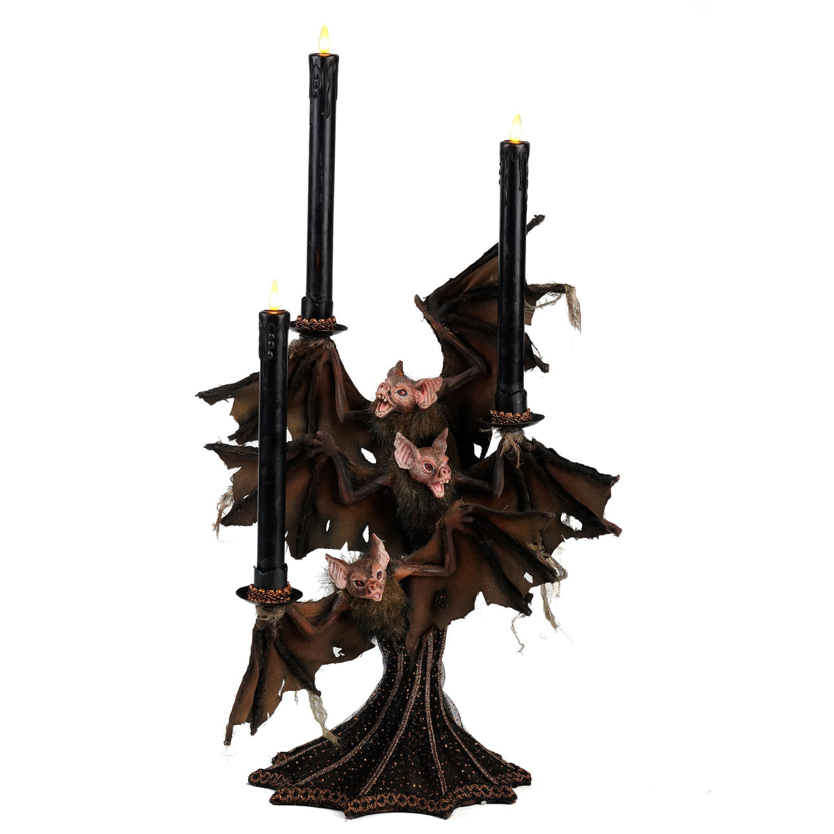 Batty Candelabra | Halloween Decor | Katherine's Collection