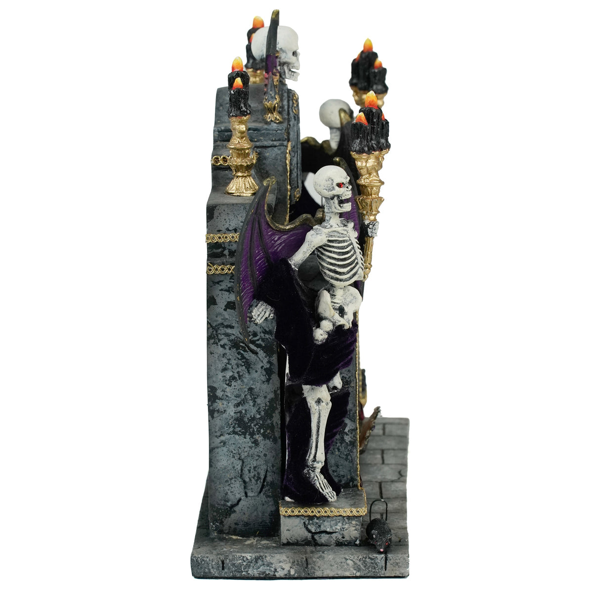 Kiss of Death Tabletop Hearth | Halloween Decor | Katherine's Collection