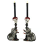 Rat Candlestick Holders Set of 2 | Halloween Decor | Katherine's Collection