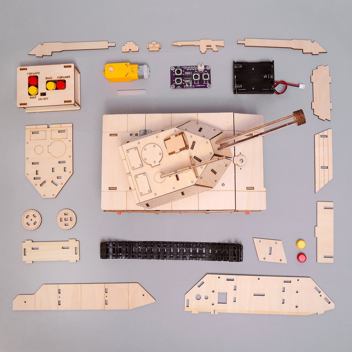 RC TankCam, Tank and Camera Mode, Educational STEM Kit