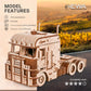 Road King — Mechanical Wooden Model, 478 Pieces