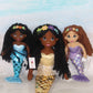 A Large Size Medium Brown Skin Tone Mermaid Doll