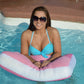 Main Access - Mini Aqua Cloud Swimming Pool Floating Raft For Adults - Bubble Pink