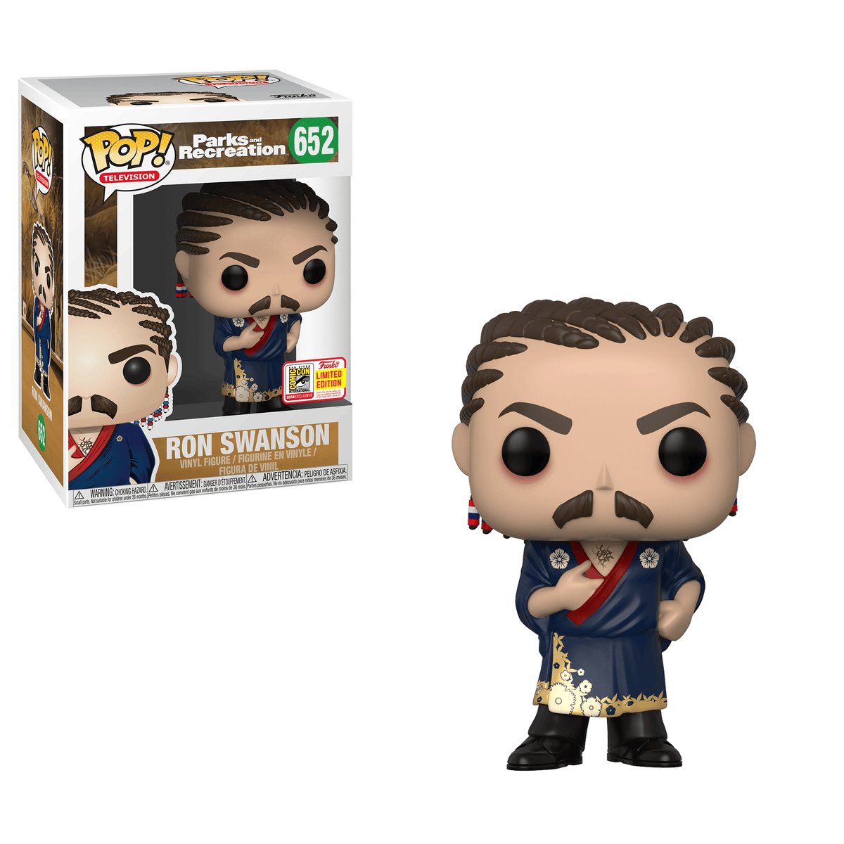Parks and Recreation Ron Swanson VAULTED #652 Funko Pop Vinyl Figure