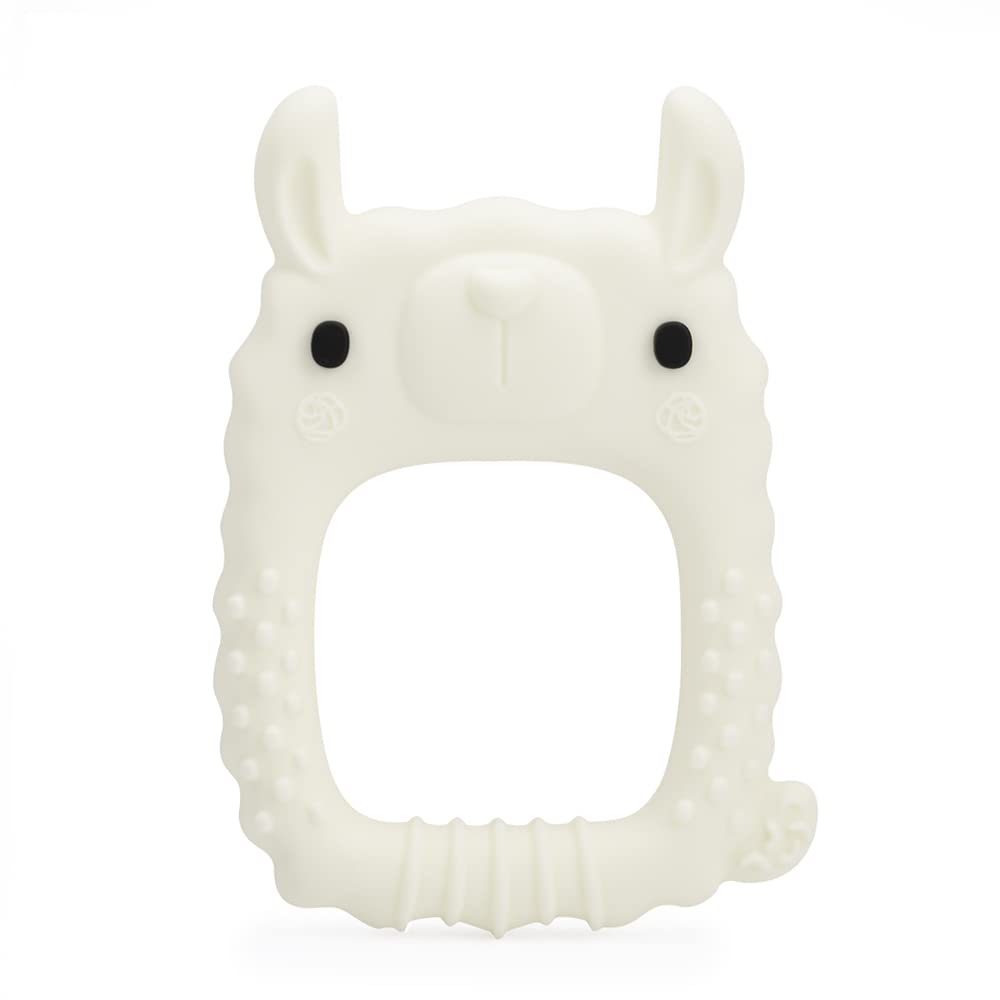 Loulou Lollipop Wild Silicone Baby Teether - Elephant