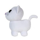 Adopt Me! Collector Plush - Snow Cat - Series 2 - in-Game Stylization Plush - limited availability Virtual Item Code Included - Toys for Kids Featuring Your Favorite Pet  Ages 6+