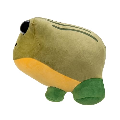 Adopt Me! Collector Plush - Bullfrog - Series 3 - Common In-Game Stylization Plush - limited availability Virtual Item Code Included - Toys For Kids Featuring Your Favorite Pet  Ages 6+