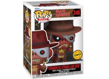 Funko Pop! Stranger In A Strange Land Eddie - Iron Maiden Chase Bundled With A Byrons Attic Pop Protector