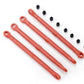 Traxxas 7138 Red Front and Rear Toe Links, 1/16 scale
