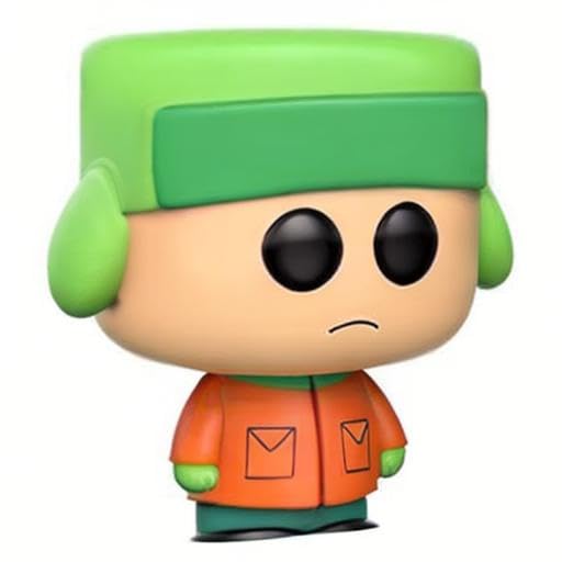 Funko Pop Animation: South Park-Kyle Action Figure, 204 Months To 1200 Months