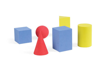 Hand2Mind Manipulite Geosolids, Set Of 6