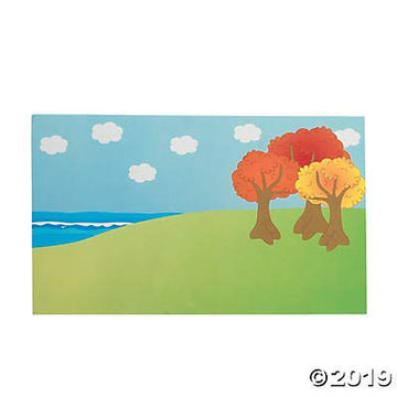 Giant Thanksgiving Sticker Scene (Set of 12 with 128 Stickers per Sheet) Crafts for Kids