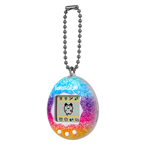 Tamagotchi Original Rainbow - Model 42805, ABS Material, Updated Logo Design