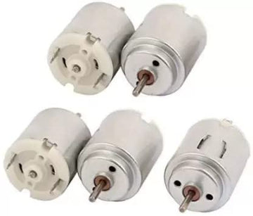 Rashri; One For All 5 Pieces Toy Macro Mini Motor 3V To 12V Dc Motor Control Electronic Hobby Kit