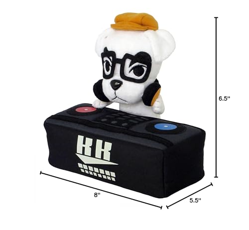 Little Buddy Usa Animal Crossing New Leaf Dj K.K. Slider 8'' Plush, Multi-Colored, 6''' (1308)