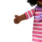 The Puppet Company Medium Hand Puppet Buddy - Dark Skin Tone, Polyester, Model PC002053