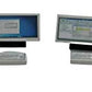 Building Bricks Toys Businessman Lawyer Play Office Setup- Computers Set of 4. 2x4 Tiles {Screens} & Keyboards enhanced Quality Holiday Birthday Gift for Kids