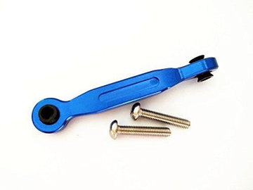 Alloy Aluminum Servo Steering Linkage Tie Rod for Traxxas X-Maxx X MAXX 6S 8S Blue