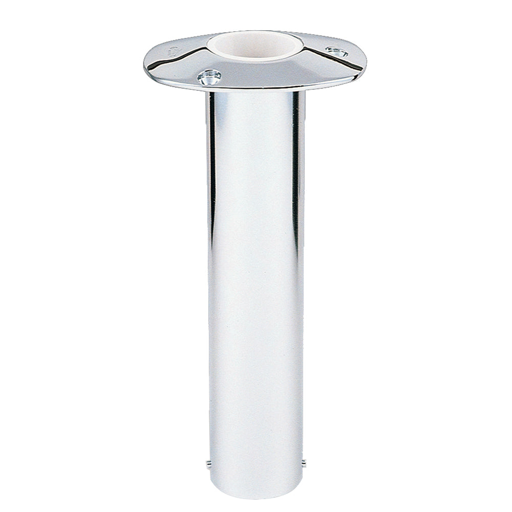 Lees 0° Stainless Steel Flush Mount Rod Holder - 2 O.D.