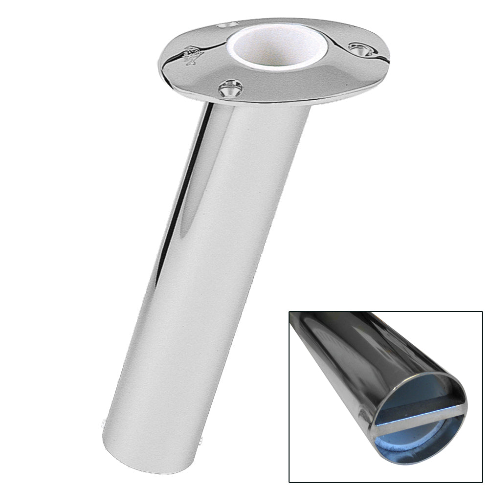 Lee's 15&deg; Stainless Steel Bar Pin Rod Holder - 2.25 O.D.