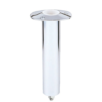 Lees 0° Stainless Steel Swivel Base Flush Mount Rod Holder - Extra Long Tube 2.25 OD X 14.5 Tube