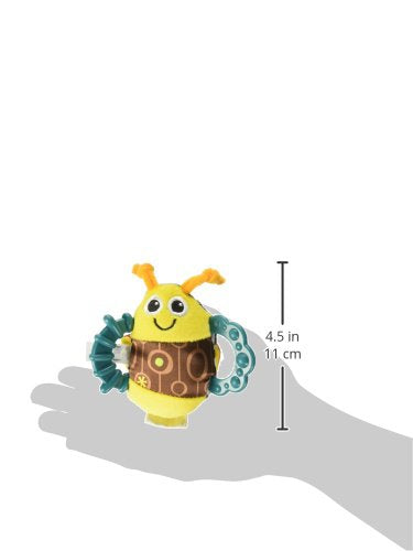 LAMAZE Bitty Bite Bug Rattle 4.5 Inch (Pack of 2)