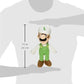 Sanei Officially Licensed Super Mario Plush 9'' Fire Luigi Japanese Import