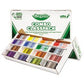Wholesale CASE of 5 - Crayola Large Crayon & Washable Marker Classpack-Crayons/Marker Combo,Washable,128 Crayons,128 Markers,Ass
