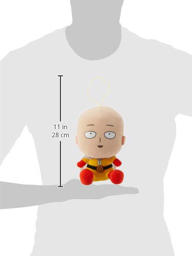 Great Eastern Entertainment One Punch Man Saitama Plush Toy, 5" Multi-colored, Model GE52222, Soft Plush Material