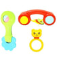 Rmeklot 3 In 1 Baby Rattle Toy Set With Handheld Shaker, Sound Maker For Infants Or Children Playing And Colorful Early Learning