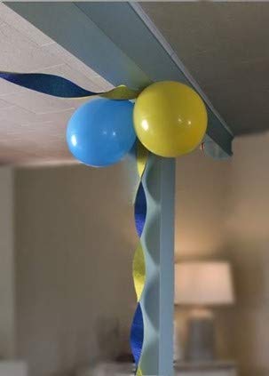 DECOTIES Brand Fasteners, Stick & Twist Decorating Ties for Hanging Light Strings, Garlands, Streamers, Light Curtains, Vines, L