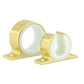 Lees Single Rod Rack Set - Bright Gold Finish